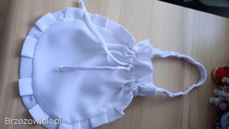 Sprzedam albę/sukienkę komunijną z torebką