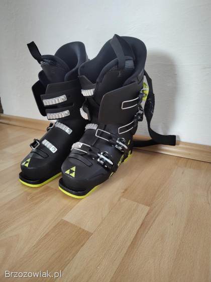 Narty dziecięce 145 cm + buty 24.  5 + kijki