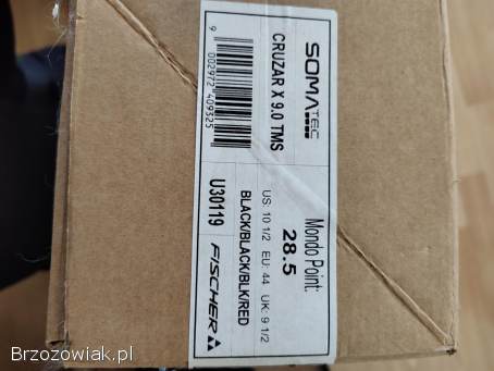 Narty dziecięce 165 cm + buty 28.  5 + kijki