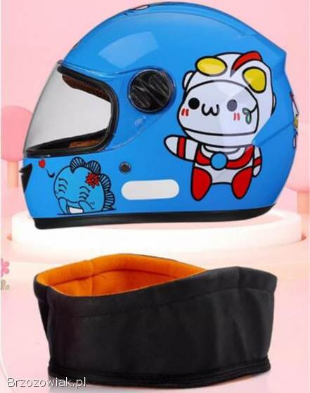 Kask motocyklowy dla dziecka