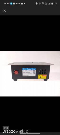 Miniaturowa piła stołowa z 4 ostrzami 96W