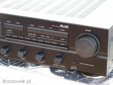 Amplituner Denon DRA-545 RD sprawny i ładny.  DOSTAWA