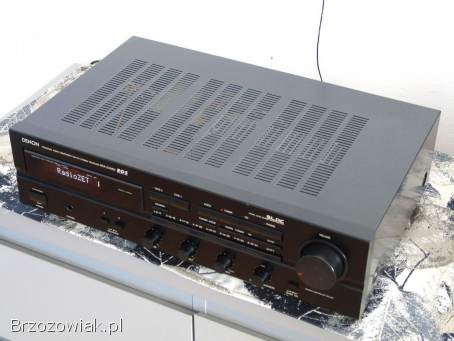Amplituner Denon DRA-545 RD sprawny i ładny.  DOSTAWA