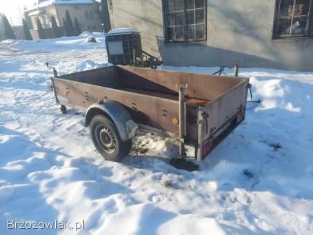 Przyczepka samochodowa 1.  3t kat.  B