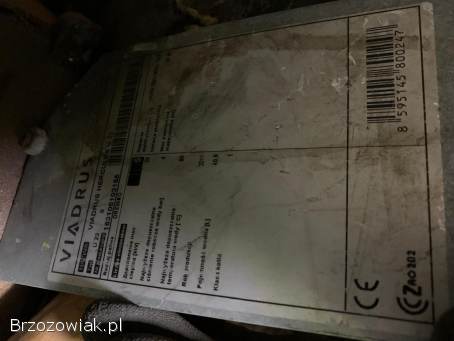 Piec centralnego ogrzewania na drzewo żeliwny Viadrus