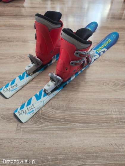 Narty i buty dziecięce komplet 200zl