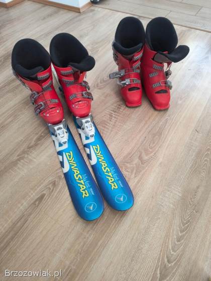 Narty i buty dziecięce komplet 200zl
