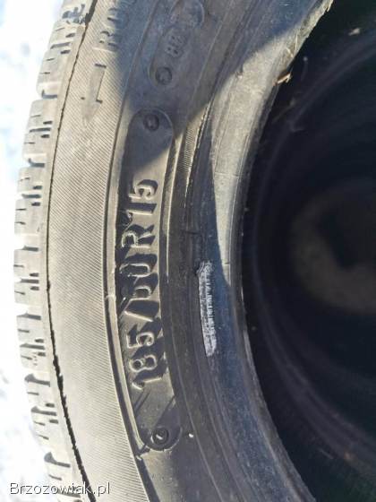 Sprzedam 2 Opony Zimowe 185/60R15
