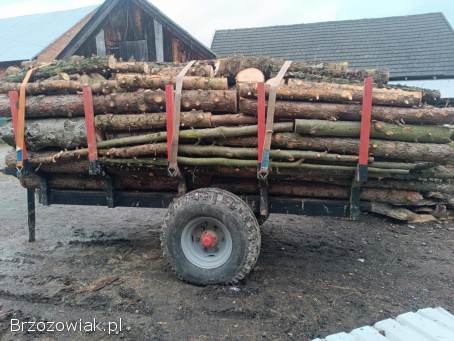 Przyczepa na drewno