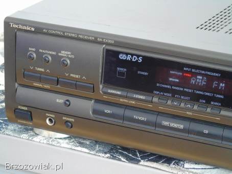 Wzmacniacz z radiem Technics SA-EX 300 sprawny i mocny.  DOSTAWA