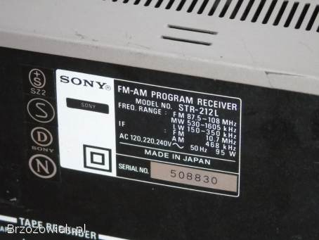 Amplituner Sany STR-212L sprawny Vintage.  DOSTAWA