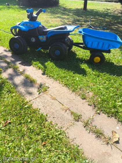 Quad policyjny dla dziecka
