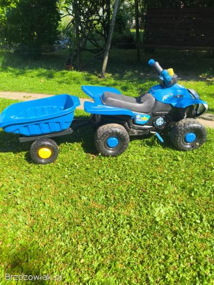Quad policyjny dla dziecka