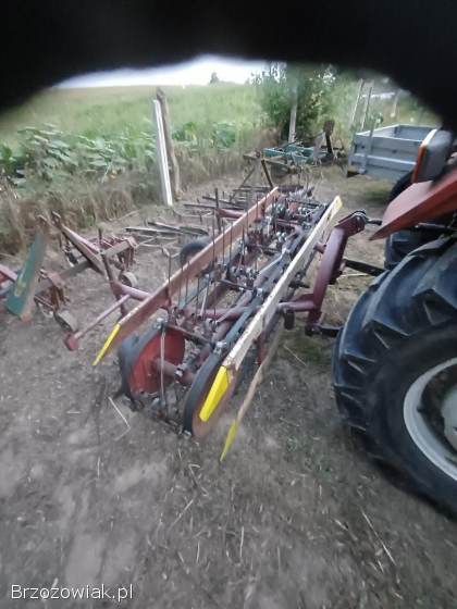 PRZETRZĄSACZO ZGRABIARKA PASOWA