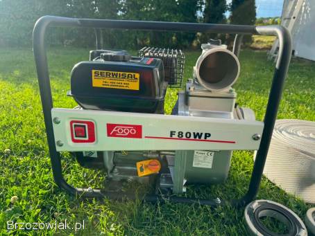 Motopompa FOGO F80WP 3` Polski Producent 1000 l/min (RATO/KOSHIN)
