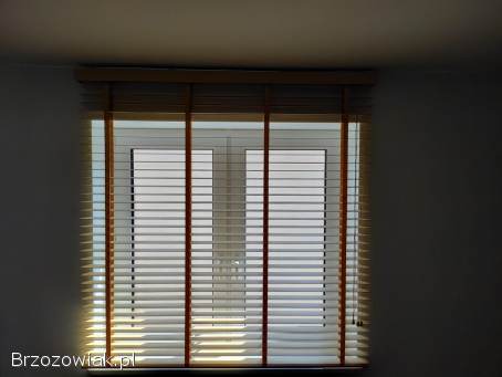 Żaluzja bambusowa naścienna 50mm