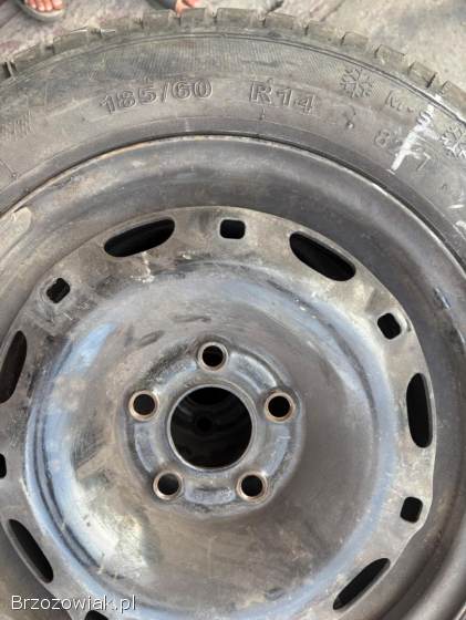 Opony zimowe z felgami skoda Fabia 5x100 R14