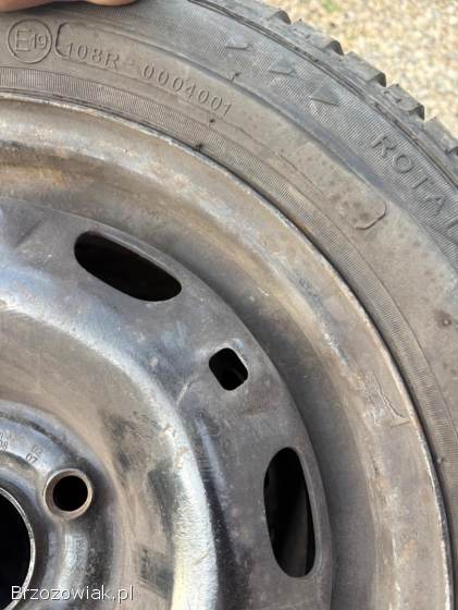 Opony zimowe z felgami skoda Fabia 5x100 R14