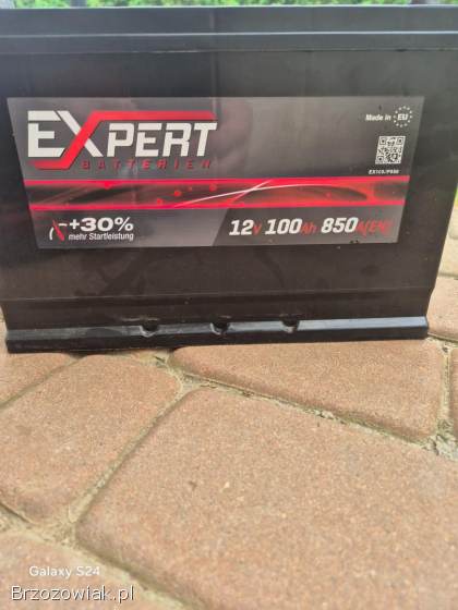 Akumulator expert 12v 850a 100 ah