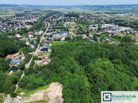 Uzbrojone działki budowlane w Besku – 50 arów lub mniejsze parcele