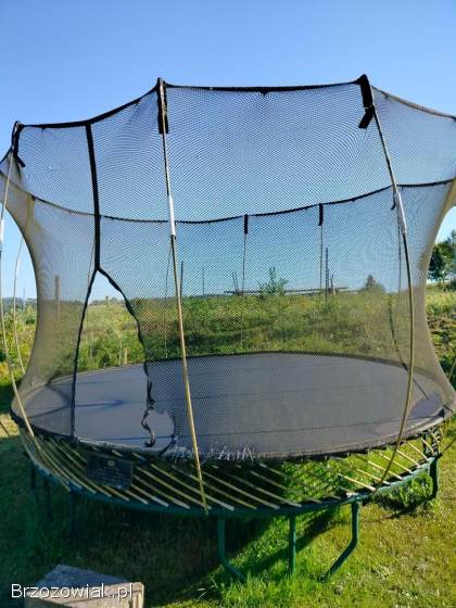 Trampolina bezsprężynowa Springfree Jumbo Rund 4m