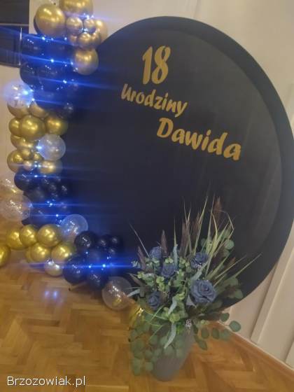 Dekoracje,  ścianki,