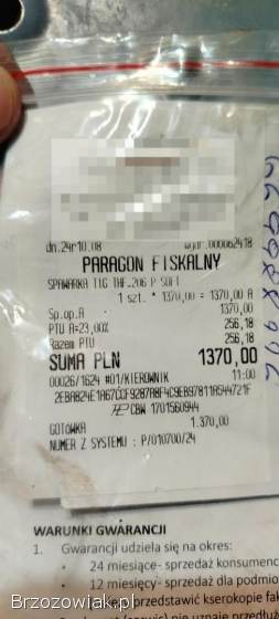 Spawarka Magnum TIG THF 206 P Soft