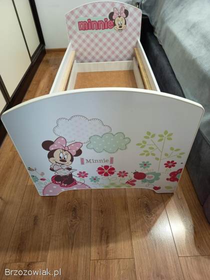 Łóżko dziecięce 70x140 (70 x 160) dla dziewczynki z dwoma materacami