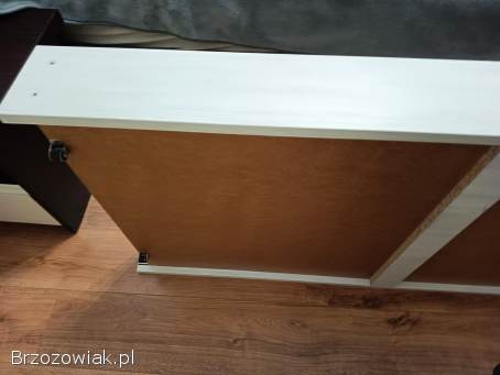 Łóżko dziecięce 70x140 (70 x 160) dla dziewczynki z dwoma materacami