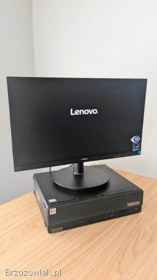 Kompletny zestaw komputerowy lenovo i3 10.  gen 8gb 256GB SSD monitor phili