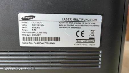 Urządzenie Wielofunkcyjne Samsung CLX-3175 (Laser Kolor)