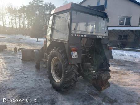 Zetor 5320 z pługiem do śniegu