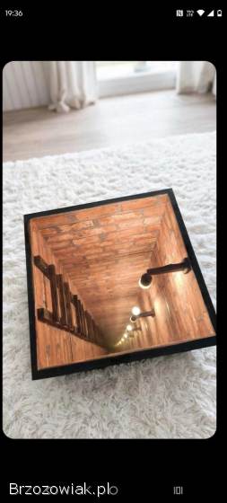 Stolik kawowy 3 D głębia
