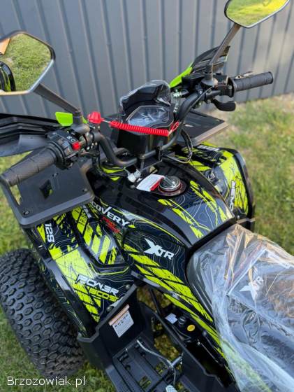 QUAD XTR DISCOVERY 125!  NOWY!  FULL OPCJA!  LEDY!  HAK!  OKAZJA