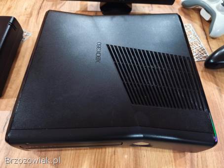 Xbox 360 SLIM Trinity RGH,  HDD 500GB!  +GRY+ 2xPad+ Zasilacz+ Kinect!