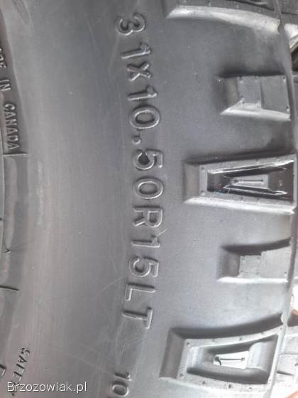 Komplet opon terenowych AT 31 x10.  5r15