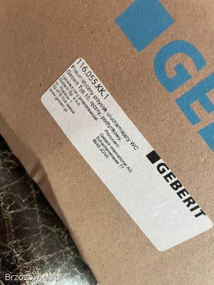 Geberit typ 10 pneumatyczny spust do WC