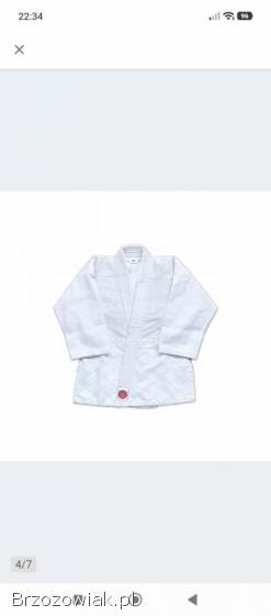 JUDOGA KUSARI KIMONO JUDO 160cm PLECIONKA 350g