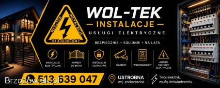 Elektryk -  Usługi Elektryczne -  WOL-TEK INSTLACJE