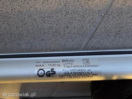 Bagażnik dachowy belki regulowany 120cm