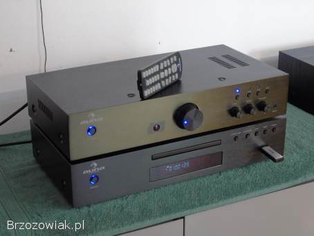 Śliczny zestaw stereo Auna pilot USB mp3 CD Rds AUX sprawna.  DOSTAWA