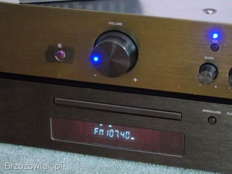 Śliczny zestaw stereo Auna pilot USB mp3 CD Rds AUX sprawna.  DOSTAWA
