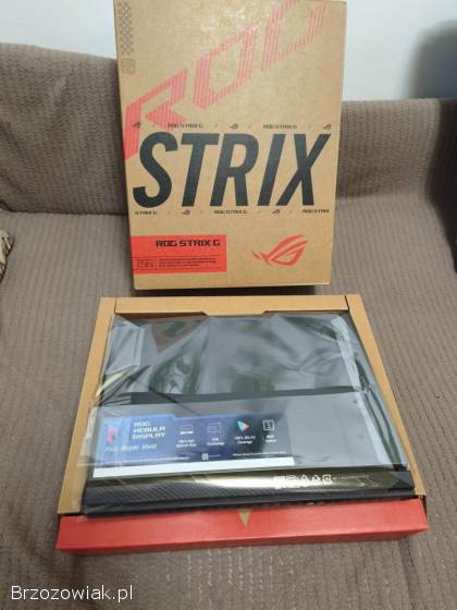 Laptop gamingowy Asus ROG Strix G16,  Ryzen 9,  RTX 5060,  32GB DDR5,  1TB SSD