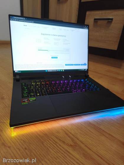 Laptop gamingowy Asus ROG Strix G16,  Ryzen 9,  RTX 5060,  32GB DDR5,  1TB SSD