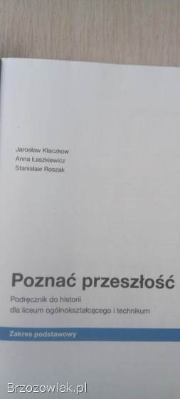 Podrecznik do historii klasa 3 podstawa Poznać przeszłości