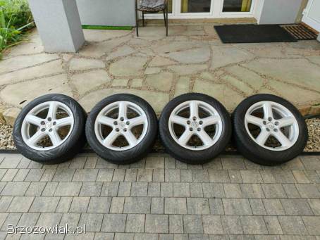 Alufelgi 17 5x114.  3 opony 215/55R17 Toyota Suzuki Honda Lexus Subaru Fiat Sedici