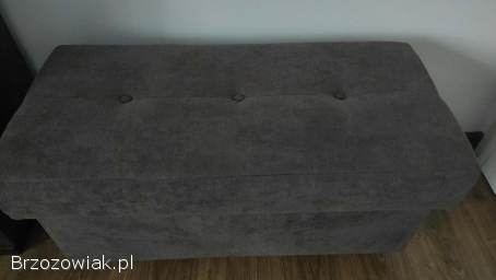 Duża otwierana pufa