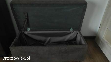 Duża otwierana pufa