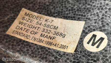 Kask jeździecki K-7 M