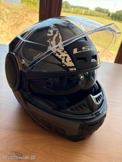 Kask motocyklowy LS2 FF902 Scope II Oxyd Black/Titan XL